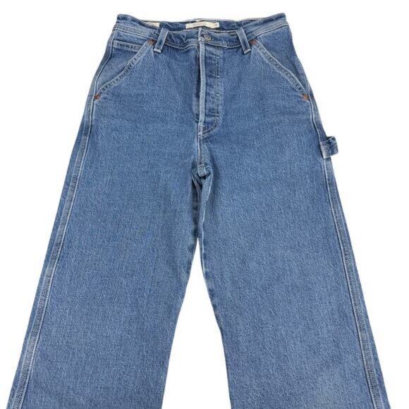 Levi's Ribcage Straight Ankle Utility Jean Women's Size 24 - Picture 3 of 11